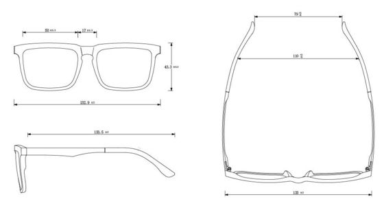 ISO12870 Certified Multifunctional Glasses With Non Thermal Far Infrared Function
